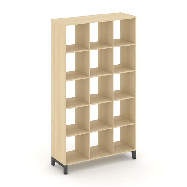 Стайл Проджект Каркас стеллажа 5 яр. SN.KS-530 Акация Лорка/Металл Антрацит 1121*400*1982 - Вид 1