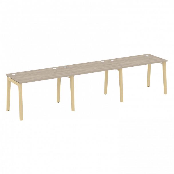 Рабочая станция "Onix wood" OW.RS-3.2.7 дуб аттик/дуб светлый - Вид 1