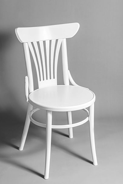 Комплект венских деревянных стульев Ослав белый, 4 шт. - Вид 15