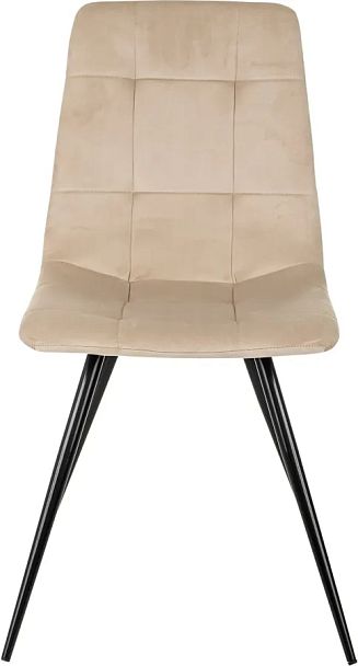Стул для дома Бюрократ CH-K1_4 комплект 4шт бежевый Holland 06 металл черный на ножках (CH-K1_1/HL07_4) - Вид 2