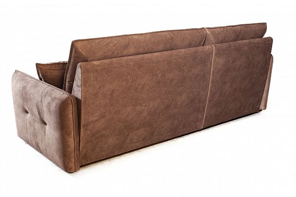 Rio диван-кровать с шезлонгом, замша camel - Вид 3