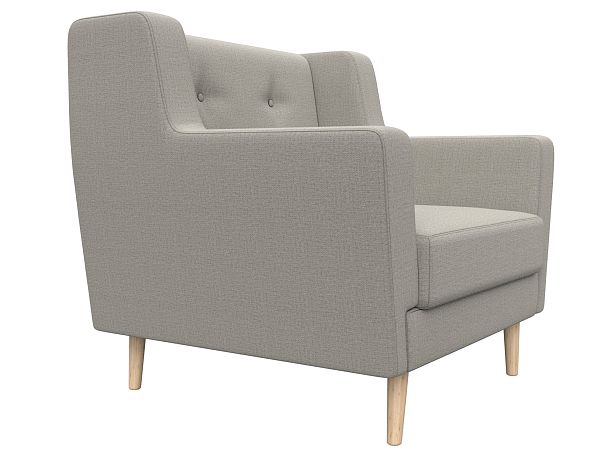 Кресло Брайтон Рогожка бежевый - Вид 3