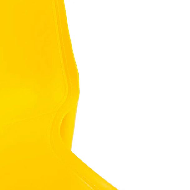 Стул Джениус/Genius (мод. 75), металл/пластик, желтый/ножки хром - Вид 7