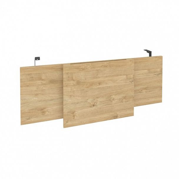 Царга стола руководителя "ONIX DIRECT LUX" O.M-CSR-3 тиквуд светлый/антрацит - Вид 1