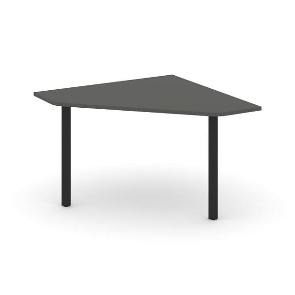 Стайл Проджект Угловой элемент перег. стола SN-6.UPRG-031 Антрацит/Металл Черный 1180*1180*750 - Вид 1
