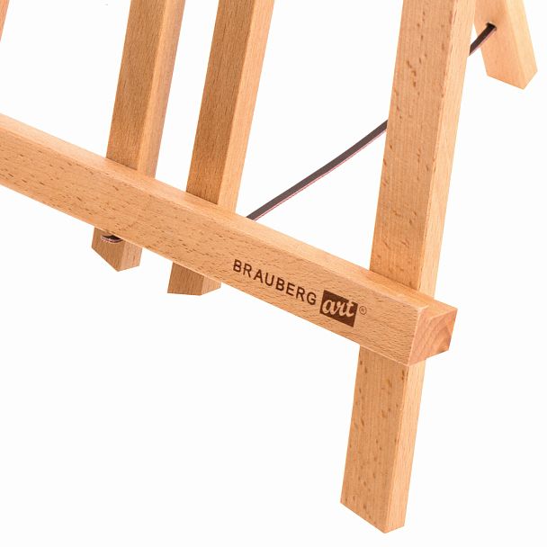 Мольберт настольный из бука 24х30х46 см, высота холста до 50 см, лакированный, BRAUBERG ART CLASSIC, 192255 - Вид 8