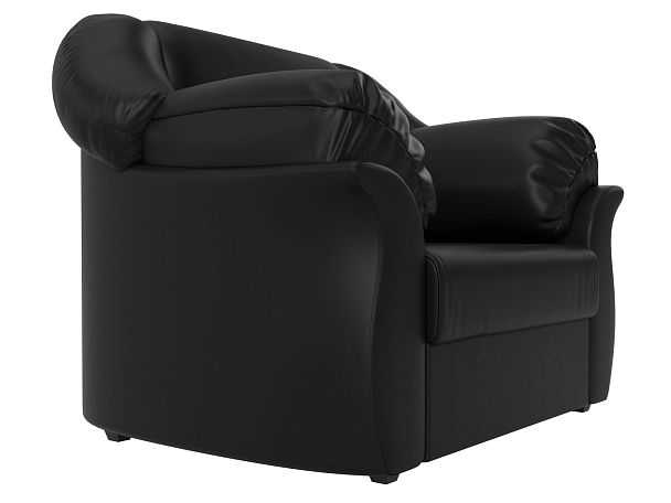 Кресло Карнелла (полностью экокожа черная) - Вид 3