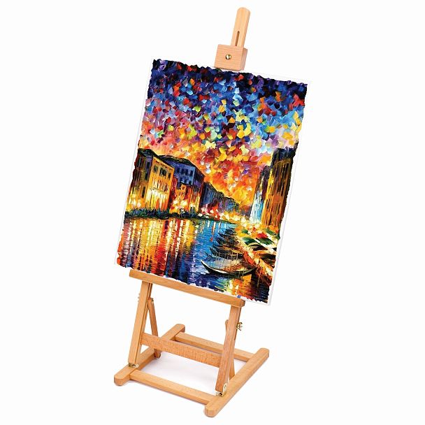 Мольберт настольный BRAUBERG ART CLASSIC, бук, 28х96х32см, высота холста 53см, 190656 - Вид 14