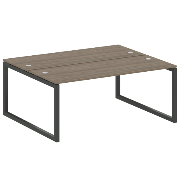 Metal System Quattro Р. ст. на О-образном м/к 50БО.РАС-СП-2.5 Вяз/Антрацит металл 1800*1475*750 - Вид 1