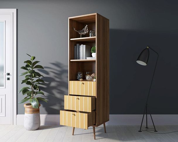 Стеллаж с ящиками Berber принт 43 арт BB45/Print_43 - Вид 2