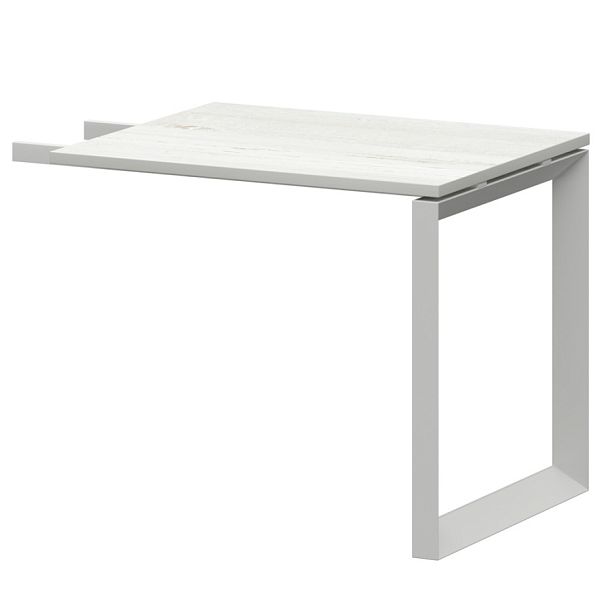 Бриф-приставка на металлокаркасе НТМПБ.О-709 Сосна винтер/Белый 900x730x750 Аргентум-МП - Вид 1