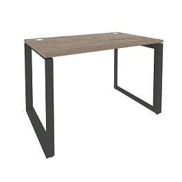 Onix Стол рабочий на О-образном м/к O.MO-SP-2.7 Тиквуд темный/Антрацит металл 1180*720*750 - Фото предпросмотра