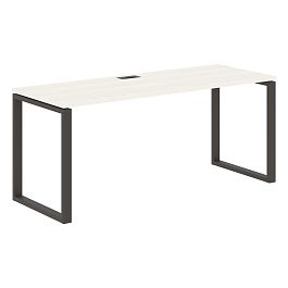 Стол прямой EQST 1767 Ясень Траун/Мокко 1760х670х750 EDIS - Фото предпросмотра