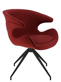 Обеденное кресло Everprof Liberty (Либерти) Ткань Бургунди - Фото предпросмотра