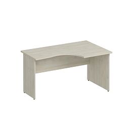 Стол эргономичный правый Комфорт К.122 дуб шамони - Фото предпросмотра