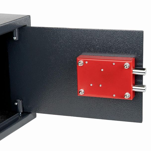 Сейф мебельный DASWERK SC-250KL (250х350х250 мм), ключевой замок, графит, 291342 - Вид 6