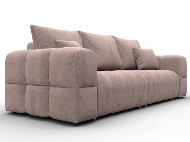 Диван прямой Лига-110 НПБ Велюр бежевый - Вид 3