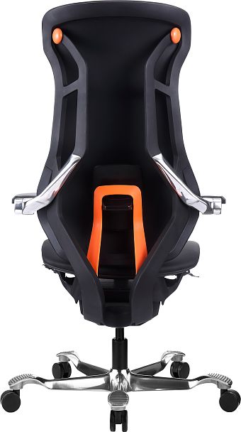 Эргономичное кресло Everprof Atom Black (Атом Блэк) Экокожа Черный - Вид 4