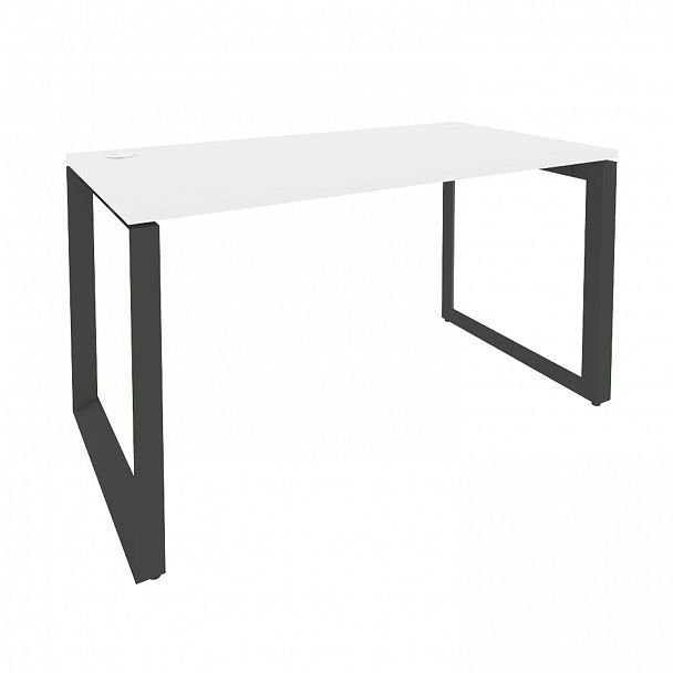 Стол рабочий "Onix" O.MO-SP-3.7 белый/антрацит - Вид 1