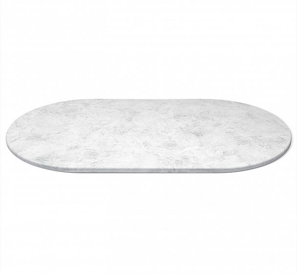 Стол Sheffilton SHT-TU10/TT41 120/80 МДФ бочкообразная хром лак/кроскат - Вид 3