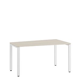 Стол трапеция правый Tess 140x80x75 дуб шамони светлый - Фото предпросмотра