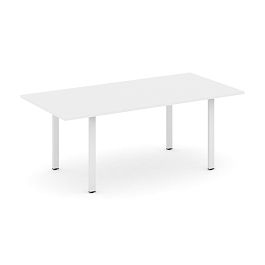 Style Project Direct Direct Стол переговорный SN-6P.SPRG-198.3 Белый/Металл Белый 1980*980*750 - Фото предпросмотра