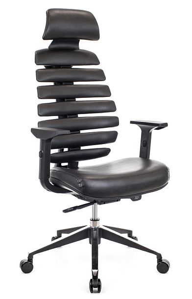 Кресло Everprof Ergo Black Экокожа Черный - Вид 1