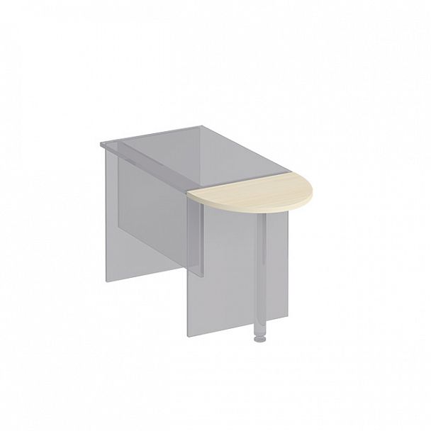 Приставка к столу без опоры "Комфорт" К 201 дуб шамони - Вид 1