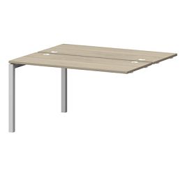 Модуль двойной универсальный на металлокаркасе СМС2-П-16К.120Э.Пр50 Кронберг/Белый 1600x1236x750 Смарт - Фото предпросмотра