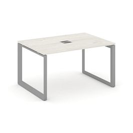 Style Project Next Стол переговорный SN-59O.SPRG-004 Дуб Наварра/Металл Серый 1580*980*750 - Фото предпросмотра