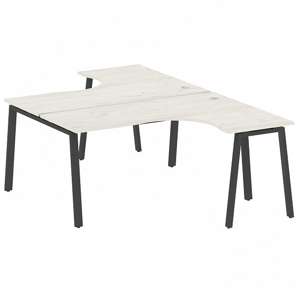 Рабочая станция "Metal System" БА.РАС-СА-2.4 дуб наварра/антрацит - Вид 1