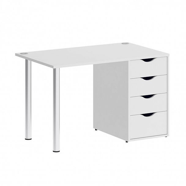 Стол "Home office" VR.SP-3-118.4 белый бриллиант - Вид 1