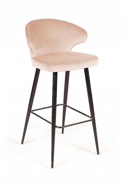 Стул барный Richard, бархат бежевый 5 - Вид 1