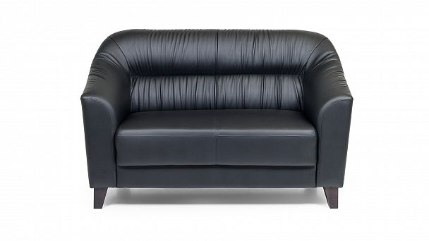 Диван двухместный Milano 145x85x90 чёрный - Вид 3