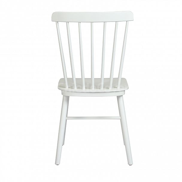 Стул Такер, белый деревянный - Вид 5