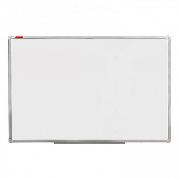 Доска магнитно-маркерная (80х100 см), алюминиевая рамка, ГАРАНТИЯ 10 ЛЕТ, РОССИЯ, BRAUBERG Стандарт, 236896 - Вид 3