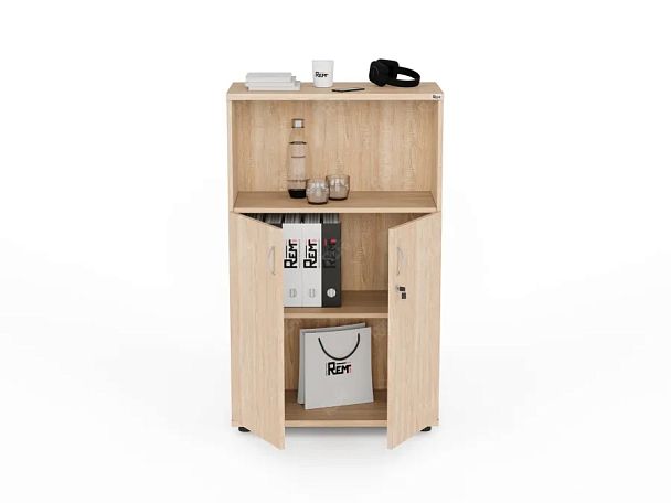 ЛАЙТ / LIGHT RLG034-70x35 Шкаф комбинированный 70x35x113 Дуб Сонома - Вид 2