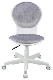 Кресло 1139 FW PL White велюр Bliss 09 аметист - Фото предпросмотра