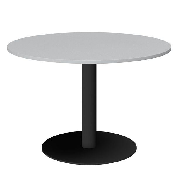 Стол круглый АМ-Д120 Серый/Антрацит 1200x1200x760 Арго-М - Вид 1