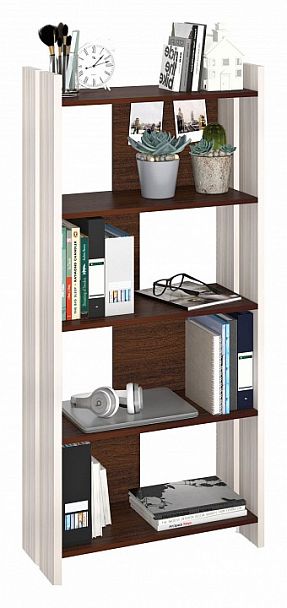 Стеллаж Домино Лайт СТЛ-ОВ Венге/Карамель - Вид 2