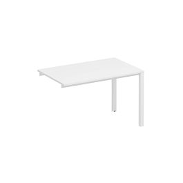 Секция стола рабочей станции на металлокаркасе КФ Комфорт КФ К.Б1 1131-1 БП белый премиум / белый - Фото предпросмотра