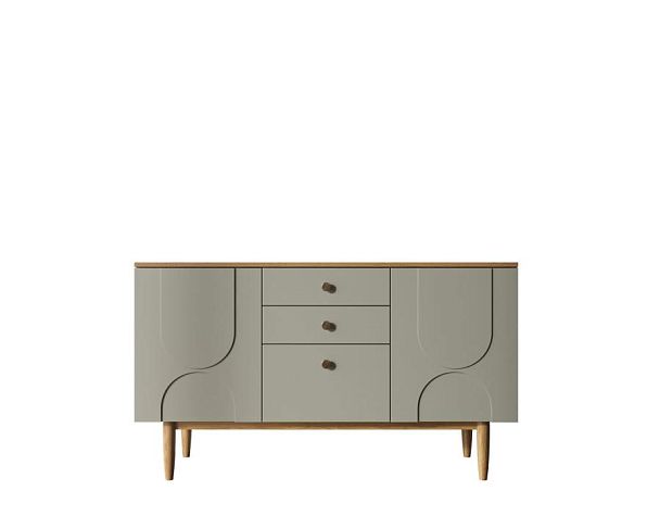 Комод с двумя дверками и ящиками Arka AR04-F2 - Вид 1