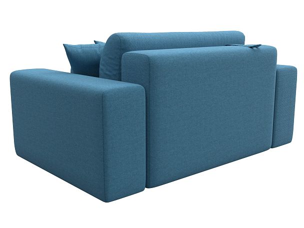 Кресло Лига-036 НПБ Рогожка голубой - Вид 6