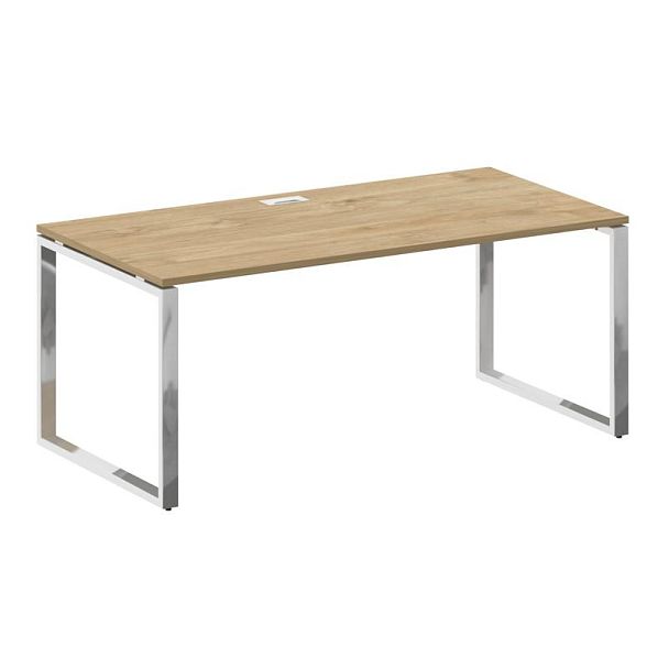 Шифт Стол руководителя прямой без тумбы SK.SR-180 Тиквуд Светлый 1800*900*753 - Вид 1