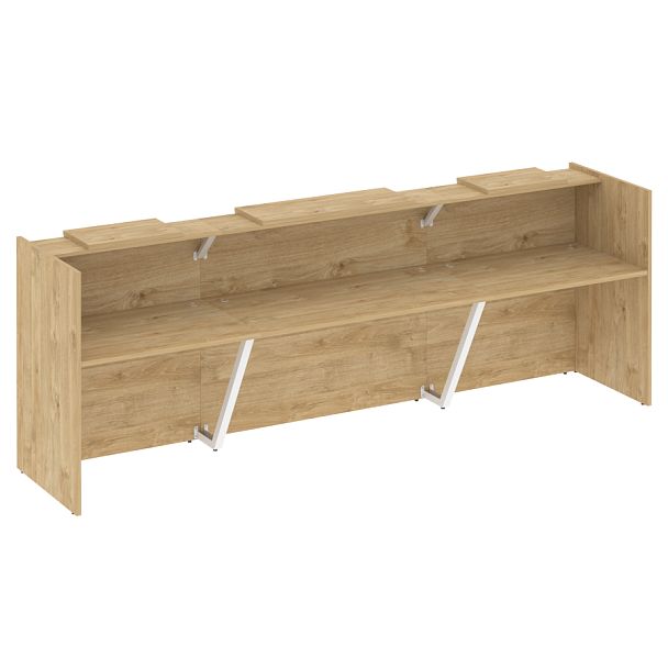 Ресепшн "Onix" O.R-K-14 тиквуд светлый/белый - Вид 1