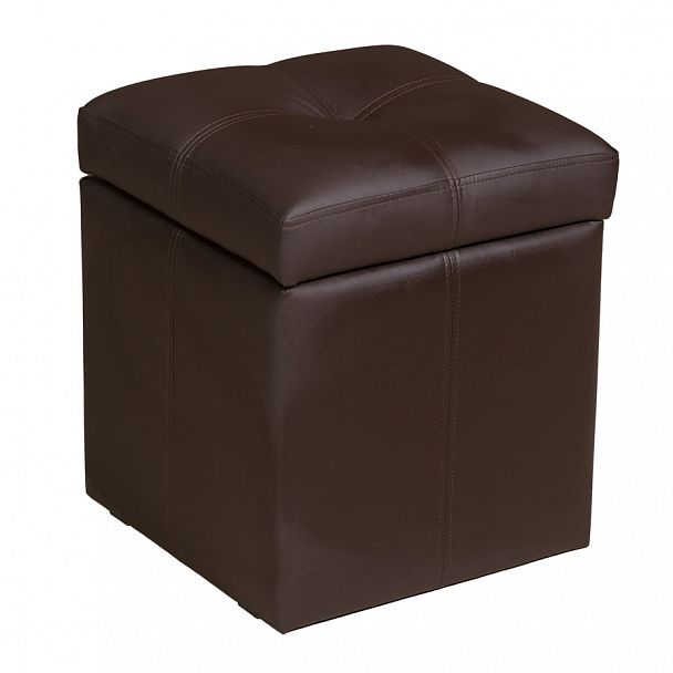 Пуф "Беатрис" шоколад - Вид 1