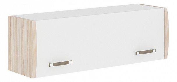 Полка навесная Бартоло ПНД-ПФД Карамель/Белый - Вид 1