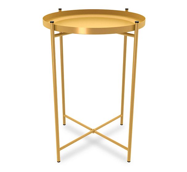 Столик журнальный Sheffilton SHT-CT8 золото - Вид 2