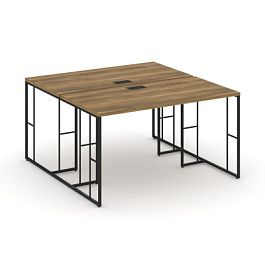 Rift Рабочая станция RF.DRS-002 Сандал Янтарный/Металл Черный 1180*1232*750 - Фото предпросмотра