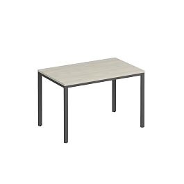 Стол письменный на металлокаркасе МП2 Комфорт МП2 К.А2 181 ДШ дуб шамони светлый / антрацит - Фото предпросмотра